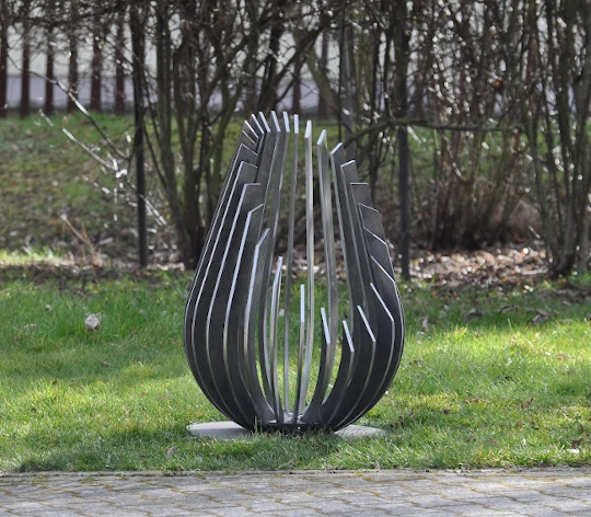 Design Feuerkorb 60 cm  "Ex Flammis 1"