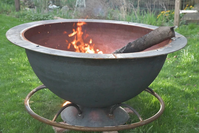 Feuerschale 120 mit Fußwärmer