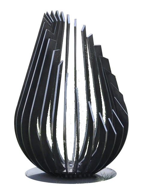 Design Feuerkorb 60 cm  "Ex Flammis 1"