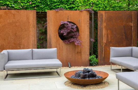 Sichtschutz der Kunstschmiede NRW für Haus und Garten